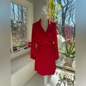 Cloth & Stone Wrap Dress